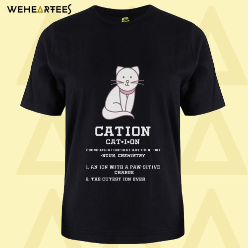 Cat Lover Cation Science T Shirt