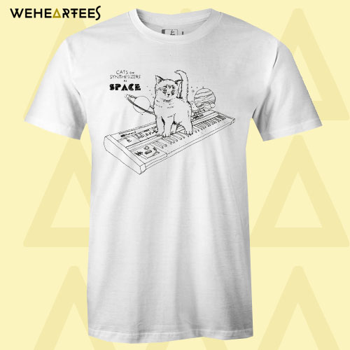 Cats On Synthesizers In Space T Shirt