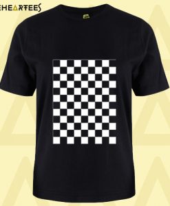 Checkered Black T Shirt