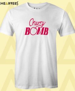 Cherry Bomb White T shirt