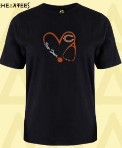 Chicago Bears Nurse Love Bear Down T shirt