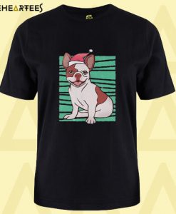 Christmas Dog Lovers Bulldog T Shirt