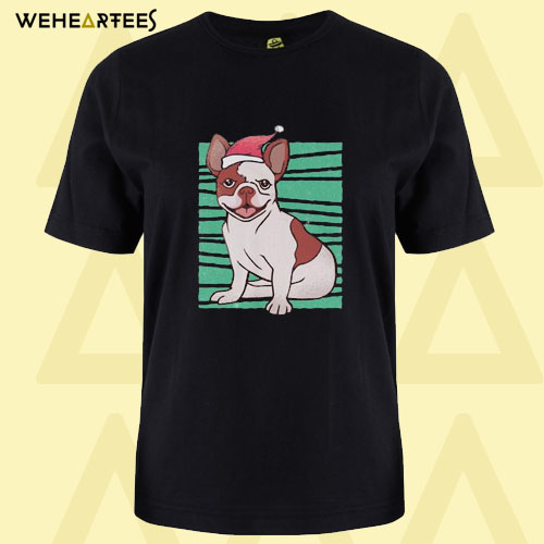 Christmas Dog Lovers Bulldog T Shirt