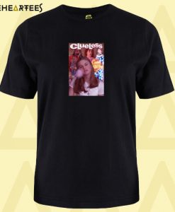 Clueless Bootleg Black Fan Tee T shirt