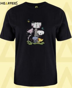 Cute cartoon cat squad and bee T Shirt