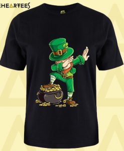 Dabbing Leprechaun St Patricks Day T shirt