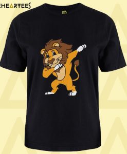 Dabbing Lion Funny Dab Dance Cute T Shirt