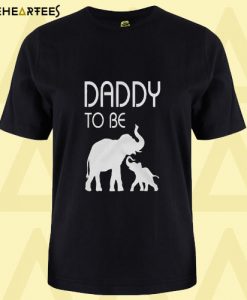 Dad Daddy To Be Elephant And Baby T Shirt