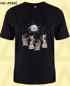 Dancing Cats Disco Ball T Shirt