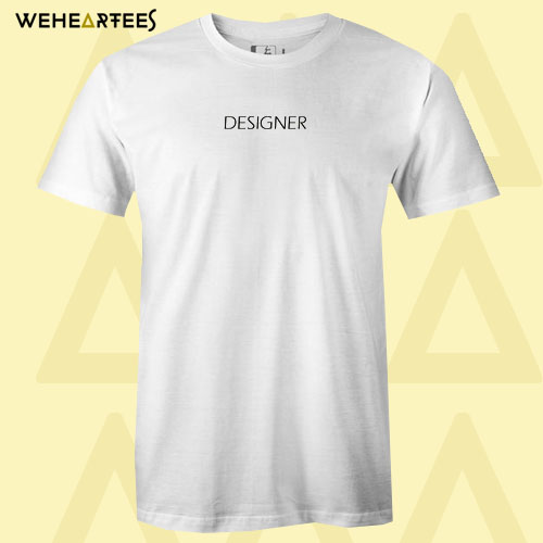 Designer Font T Shirt