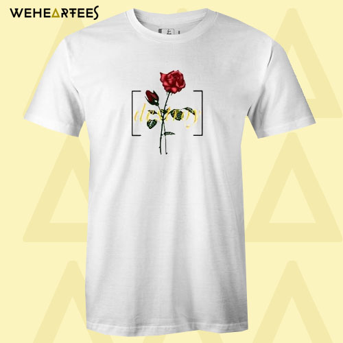 Destroy Red Rose T Shirt