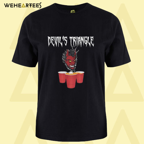 Devil’s Triangle Drinking Game T shirt