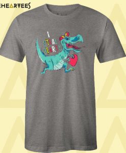 Dinosaur I Steal Hearts Valentines Day T Shirt