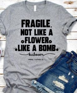 Flower Like A Bomb T-shirt