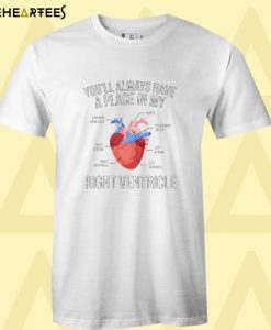 Funny Medical Shirt,Medical Student Gift , Romantic Gift, Biology Student Gift, Anatomical Heart ,Biology Jokes,Short-Sleeve Unisex T-Shirt