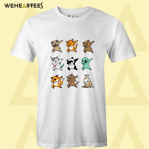 Happy Animals Dabbing t-shirt