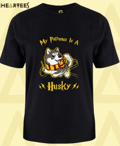 Harry Potter My Patronus Is A Husky t-shirt