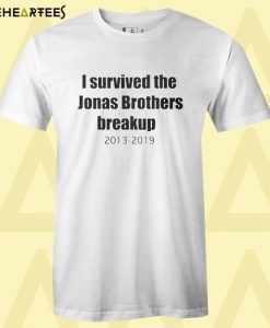 I survived the Jonas Brothers Breakup Unisex T-Shirt