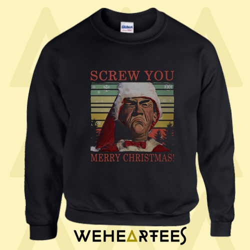 Jeff Dunham Screw You Merry Christmas shirt