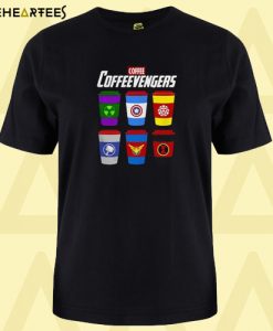 Marvel Avengers Endgame coffee Coffeevengers T-shirt