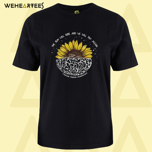 Mental Health Awareness Sunflower T Shirt