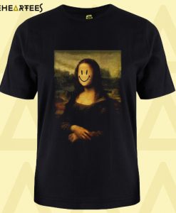 Mona Lisa Smiley Face T-shirt