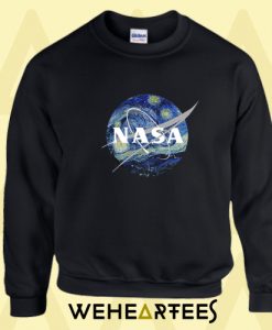 Nasa Starry Night Moncknects sweatshirt