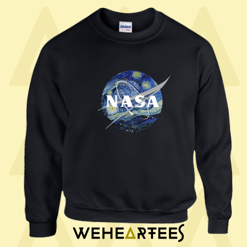 Nasa Starry Night Moncknects sweatshirt