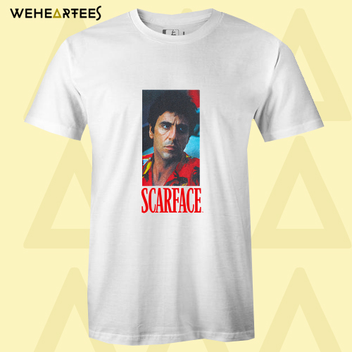 Scarface Face White t-shirt