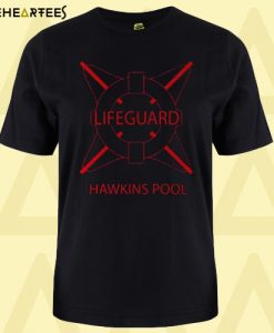 Stranger Things lifeguard Hawkins Pool T-Shirt