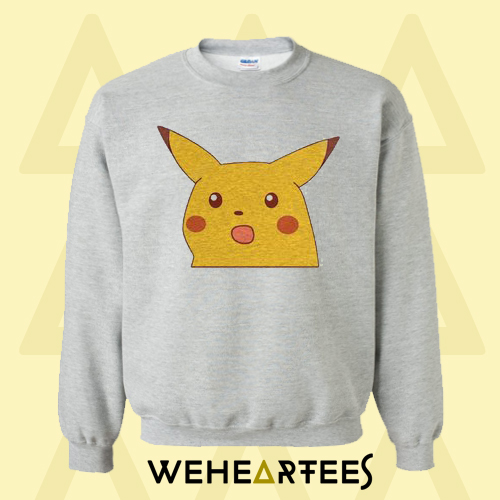 Surpised Pikachu Sweatshirt