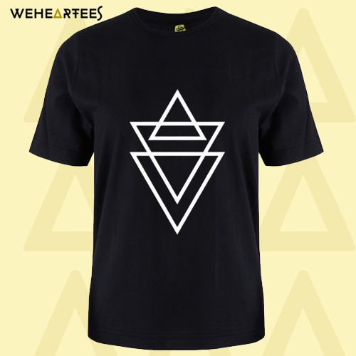 Triangle Print T Shirt