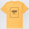 VANS Boxed In Gold Mens T-Shirt