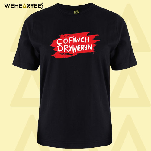 cofiwch dryweryn T shirt