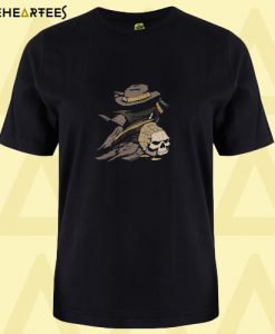 cowboy dark country skull T Shirt