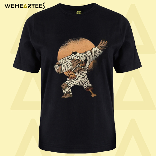 scary dabbing mummy t shirt