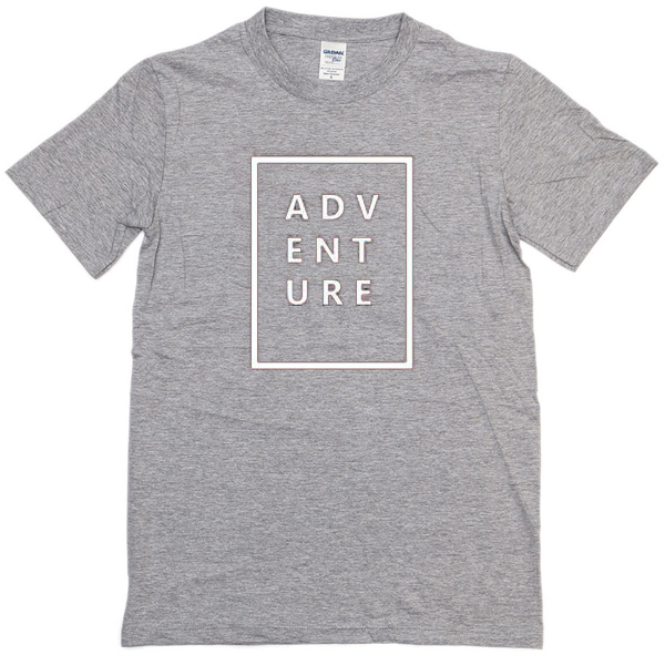 Adventure Grey T-shirt DAP