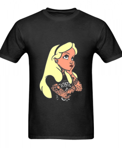 Alice In Wonderland Tattoos T shirt DAP