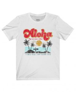 Aloha Keep Our Oceans Clean T shirt DAP