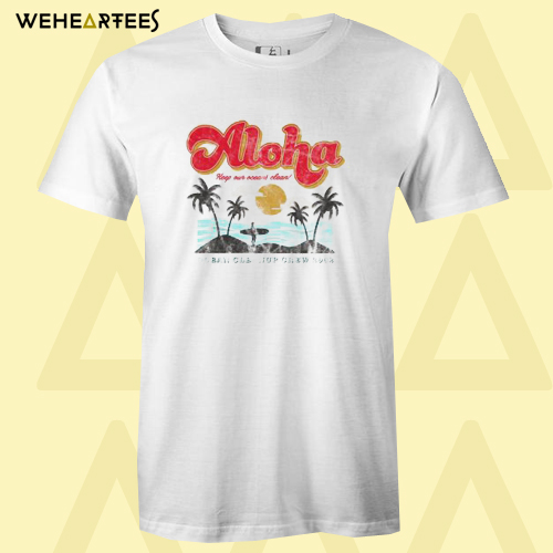 Aloha Keep Our Oceans Clean T shirt