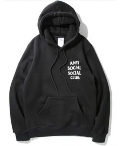 Anti Social Social Club Label Hooded DAP