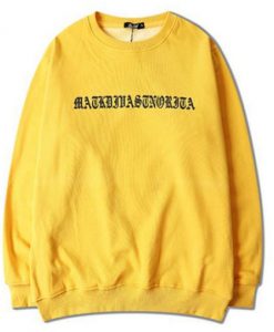 Ariana Grande Yellow Sweatshirt DAP
