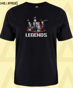 Awesome The Rolling Stones Legends Signatures T shirt