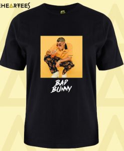 Bad Bunny Black T shirt