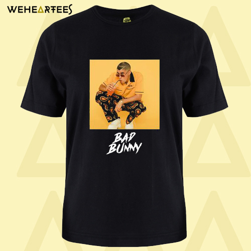 Bad Bunny Black T shirt