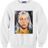 Billie Eilish paint art Sweatshirts DAP