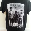 Black panther party T-shirt DAP