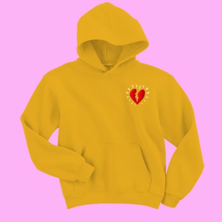 Broken Heart Sweatshirt and Hoodie DAP