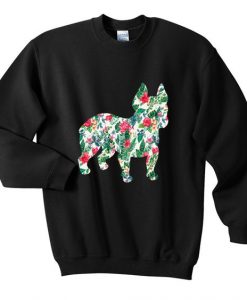 Bulldog flower sweatshirt DAP