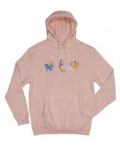 Bunnerfly Lines Bunny Butterfly Hoodie DAP